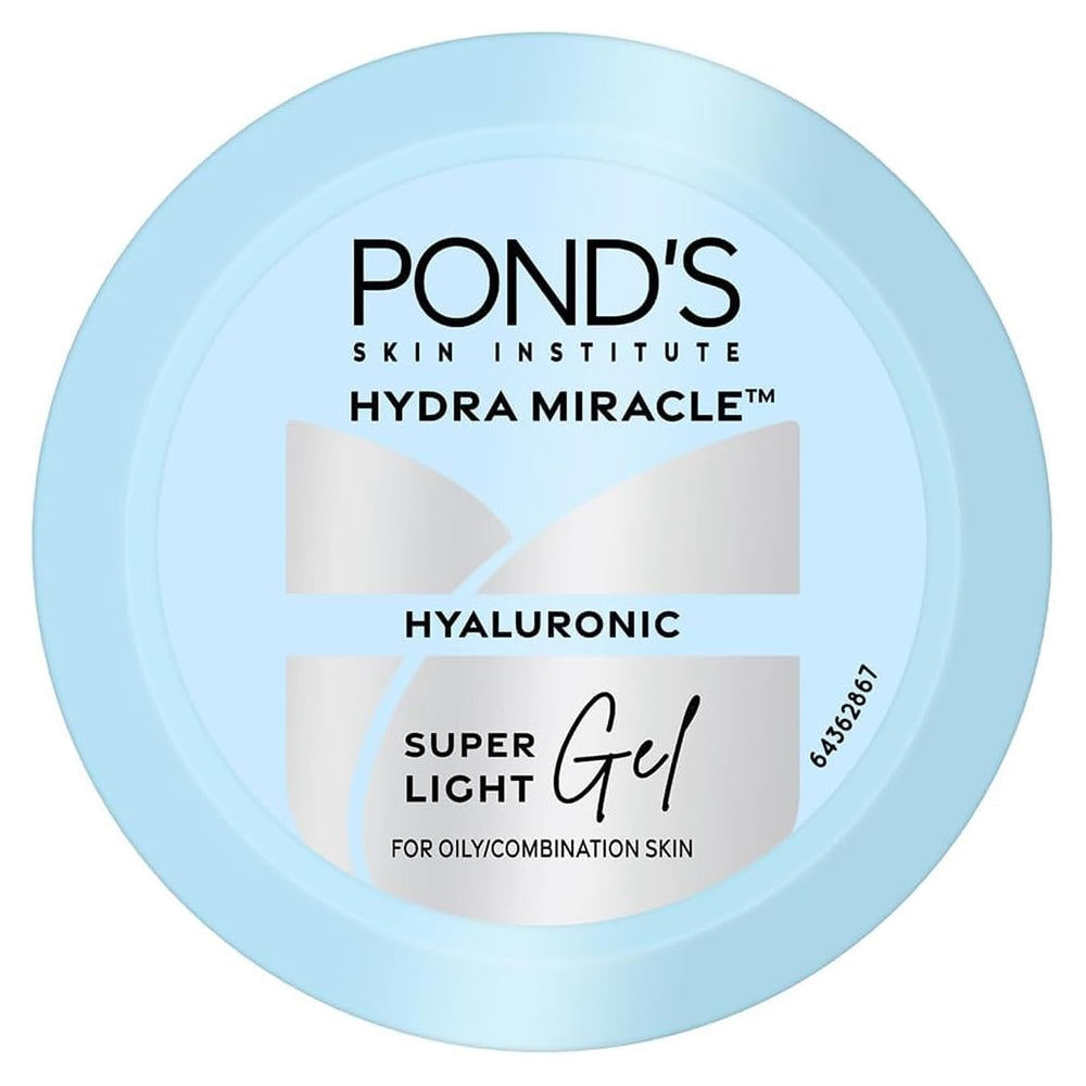 Pond's Super Light Gel envase compacto para uso diario.