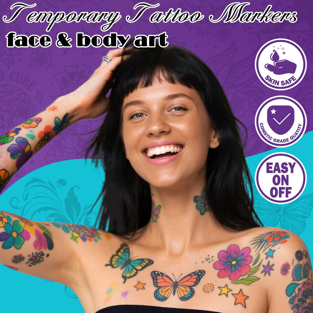 Plantillas Ponhey para tatuajes con 67 diseños diferentes
