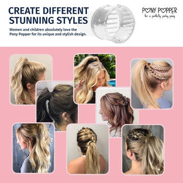 Pony Popper Clip fácil de usar y sin ajustes constantes