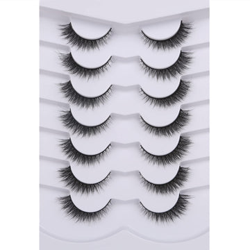 Pooplunch 8D silk lashes for full volume and feather-light wear