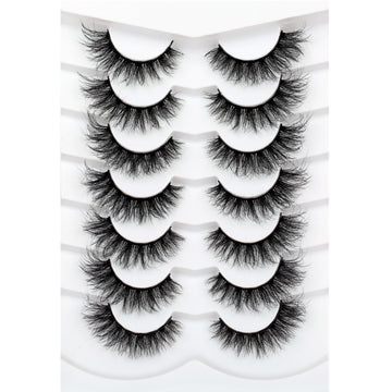 Pooplunch cat-eye lashes 8D silk for dramatic definition and fluttery volume
