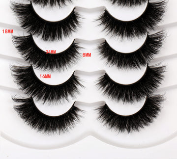 Pooplunch cat-eye lashes with soft cotton band for comfort
