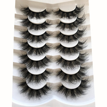 Pooplunch pestañas 20mm dramáticas, volumen llamativo para ocasiones especiales