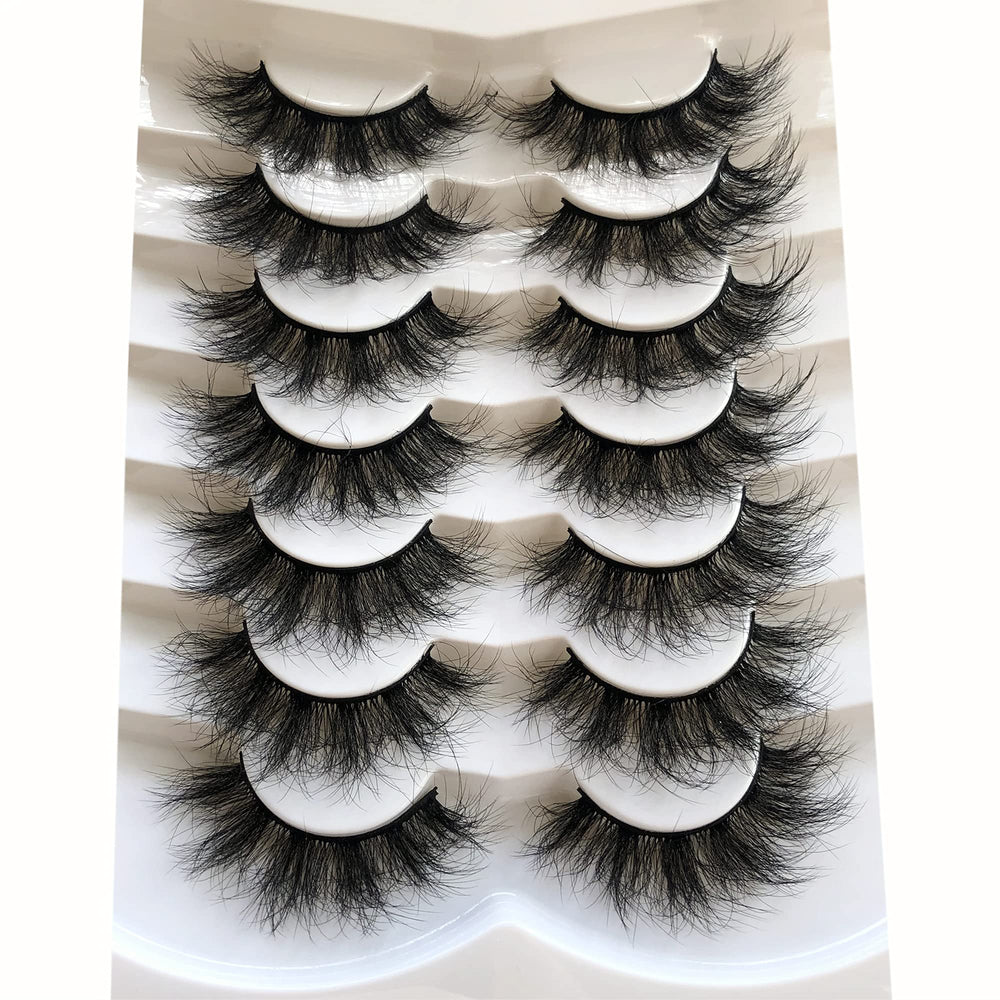 Pooplunch pestañas 20mm dramáticas, volumen llamativo para ocasiones especiales