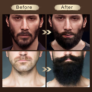 POP MODERN.C kit cuidado barba: cepillo-barba aplica y reparte el aceite para un acabado suave