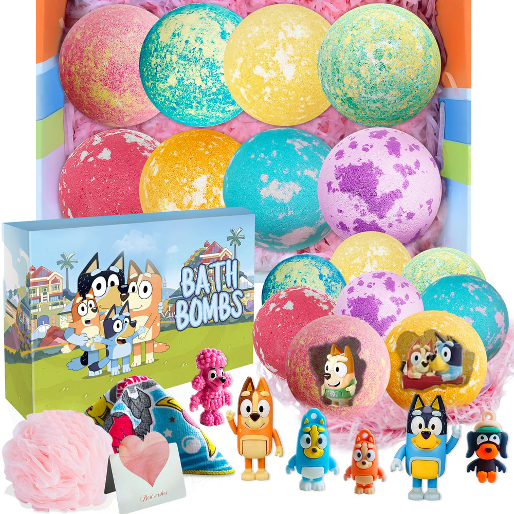 Bombas POPBATH Blue Heeler con sorpresa dentro para niños
