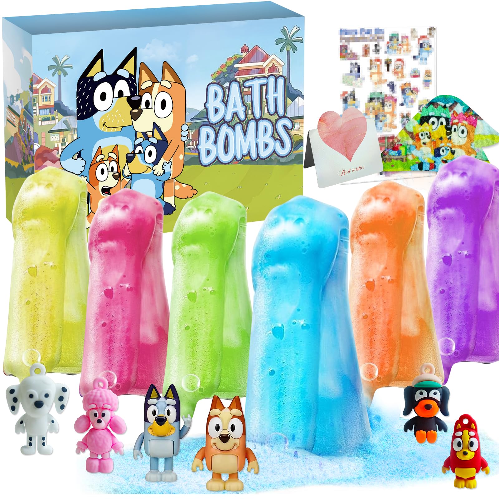 POPBATH bombas para niños en caja regalo, diversión educativa en la bañera.