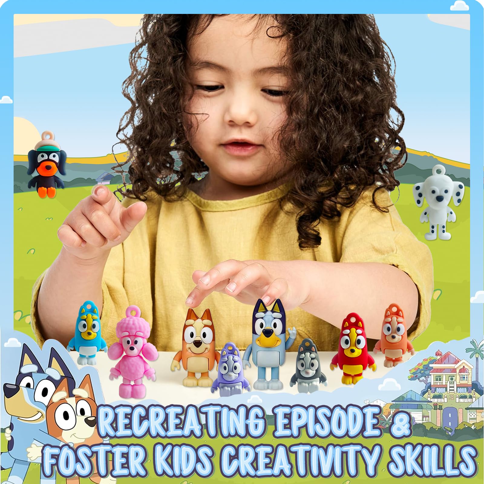 POPBATH toalla miniatura azul y pegatina para decorar.