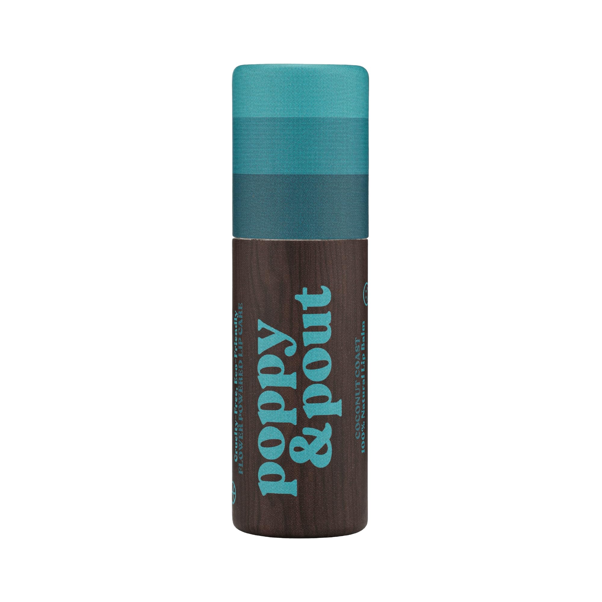 Empaque de cartón reciclable de Poppy & Pout resalta compromiso ambiental del bálsamo labial