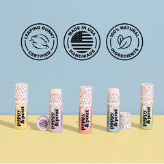 Poppy & Pout recyclable cardboard tube packaging reduces plastic waste