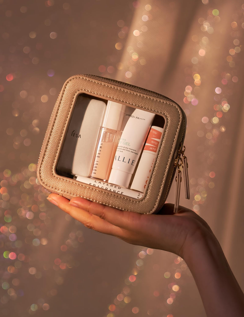 Popvibe estuche mini, ideal para llevar en bolso.