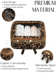 Cierre dorado en Popvibe bolso maquillaje, añade toque elegante y seguridad al cerrar tus objetos.