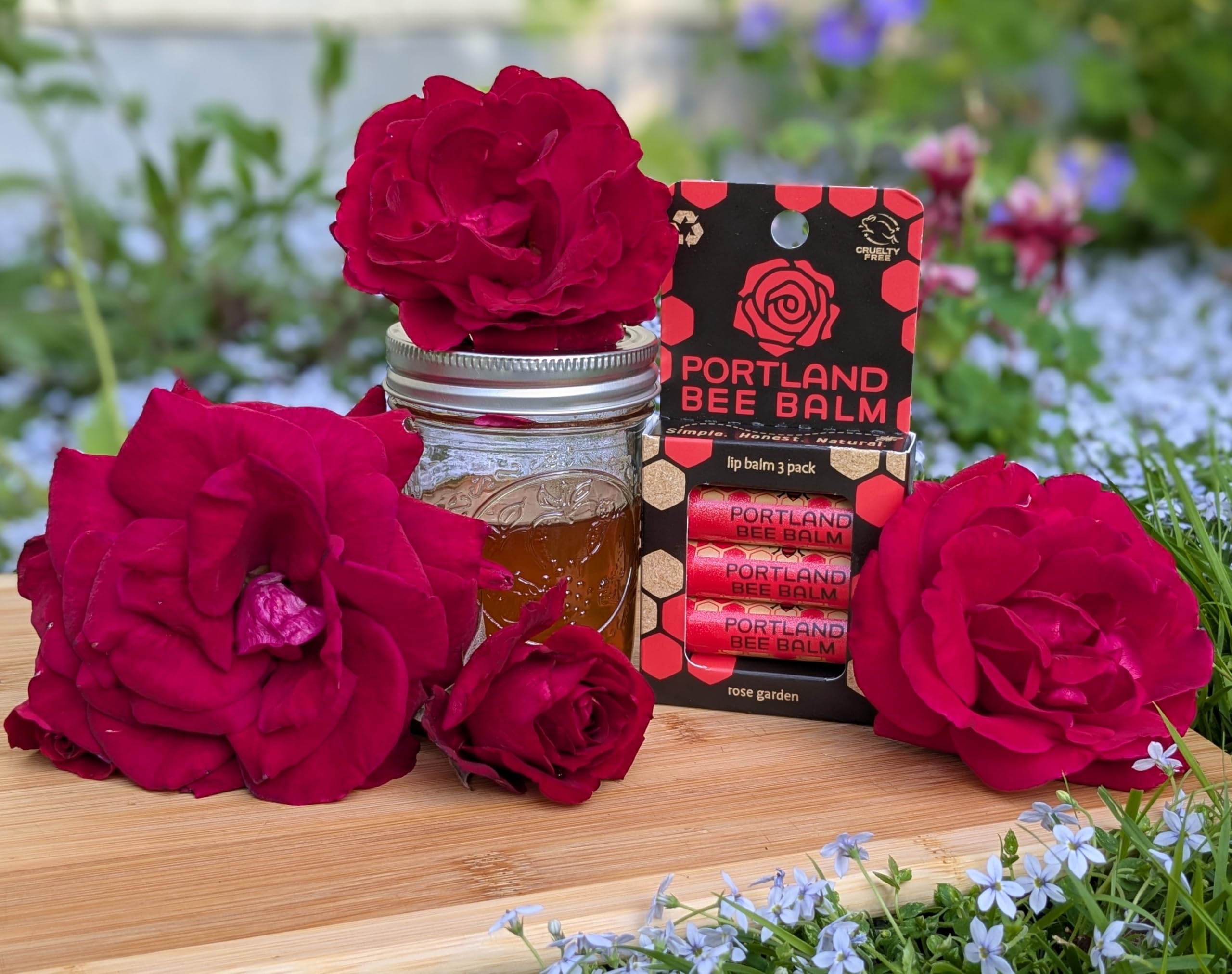 Portland Bee Balm envase con neutralidad de plástico certificada