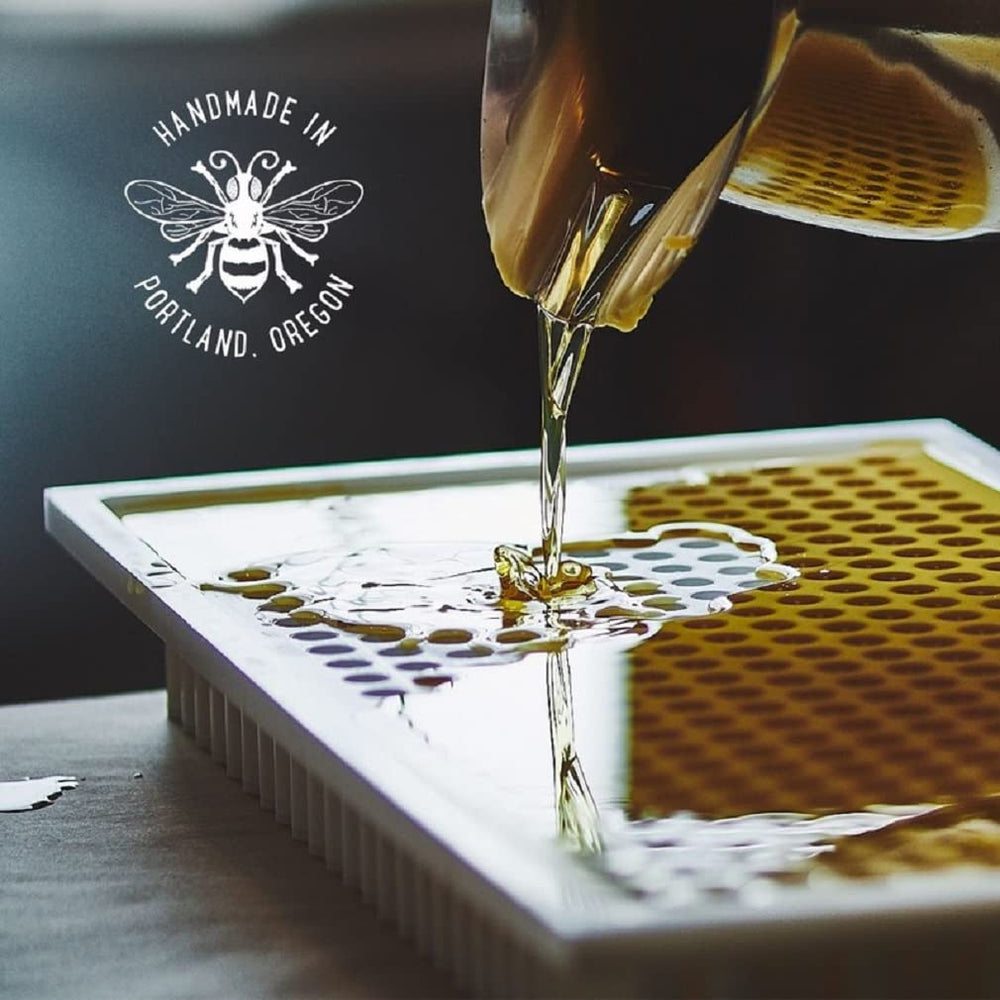Certificado cruelty-free de Portland Bee Balm Lavanda para cuidado responsable.