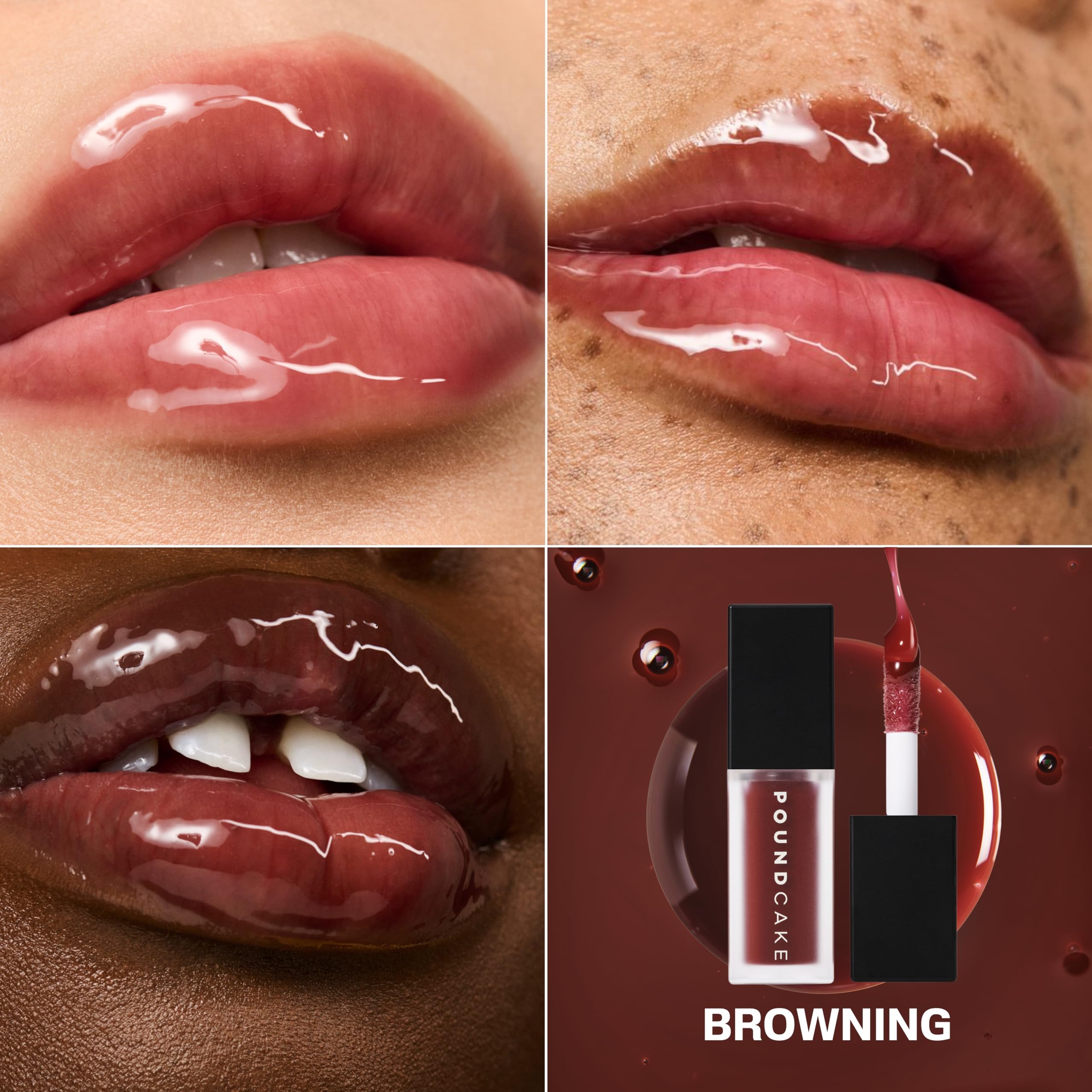 Pound Cake Cake Theory browning shade offers balanced color while preserving natural lip glow.