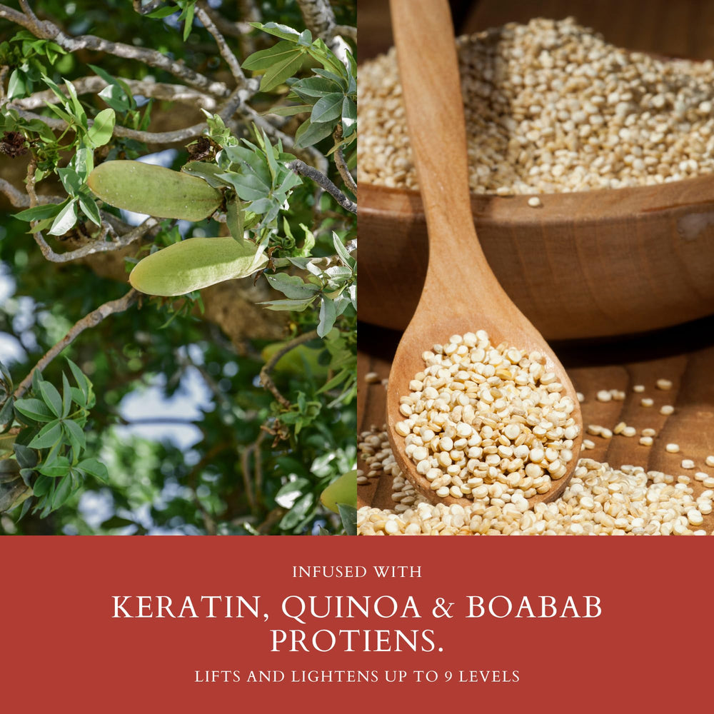 POWERTOOLS 4BOND, proteínas de quinoa y keratina para cabello más resistente.