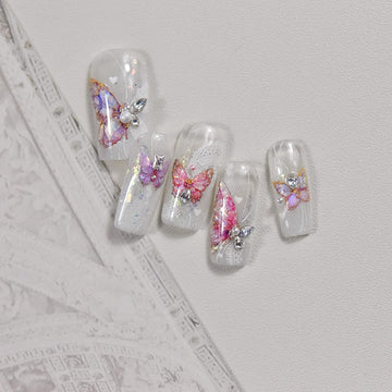 PowPop destellos marinos para uñas, brillo duradero.