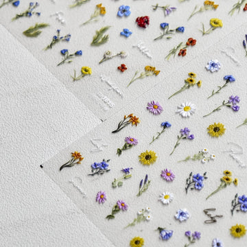POWPOP mariposas y letras; diseño único para uñas.