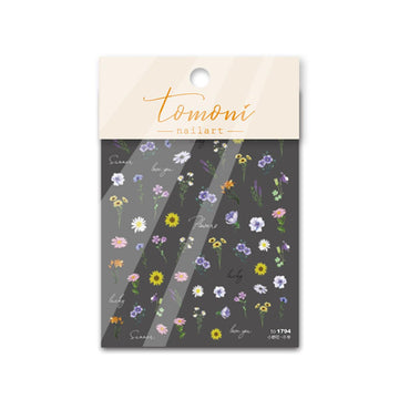 POWPOP motivos florales veraniegos para uñas; manicura fresca.