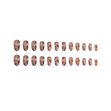Uñas POWPOP con lima y palillo para fácil colocación.