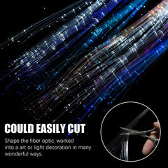 Pozilan mariposa led, clip de pelo colorido para celebraciones nocturnas.