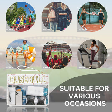 PPeen bolsa de uso múltiple, perfecta para accesorios deportivos y artículos de viaje
