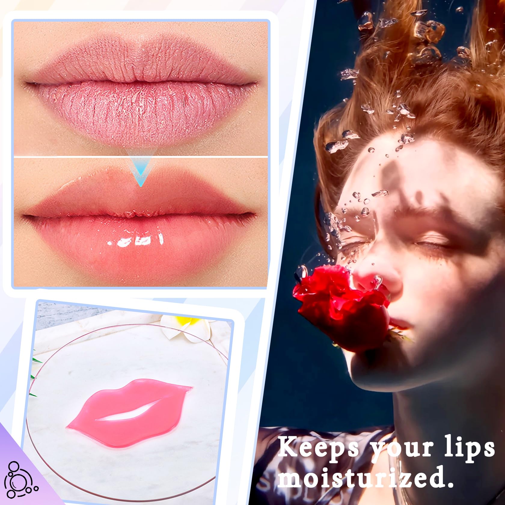 Seis estilos diferentes para variar rutinas de cuidado labial PPPanYiDi.