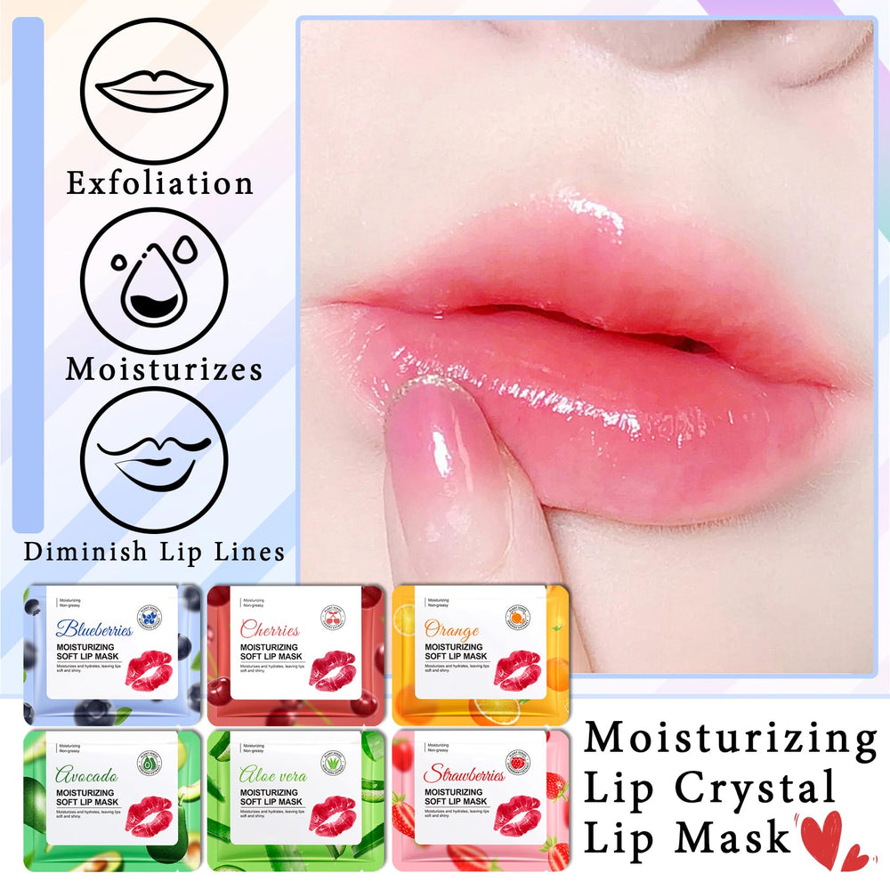 Aplicación nocturna PPPanYiDi ofrece hidratación duradera para labios al despertar.