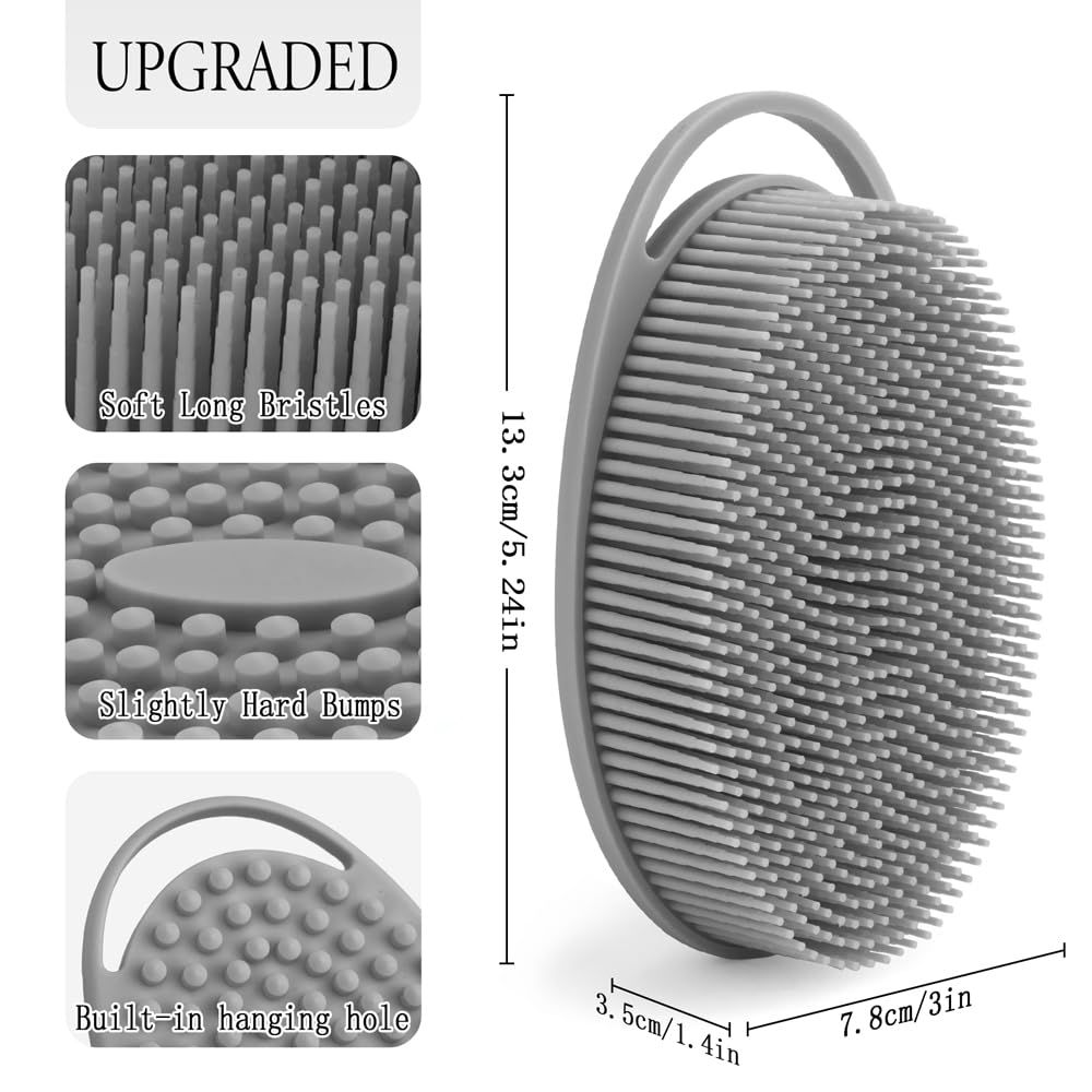 PQRUU limpieza profunda exfoliante silicona mejora higiene de la piel