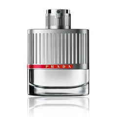Prada Luna Rossa frasco lateral, aroma elegante para ocasiones