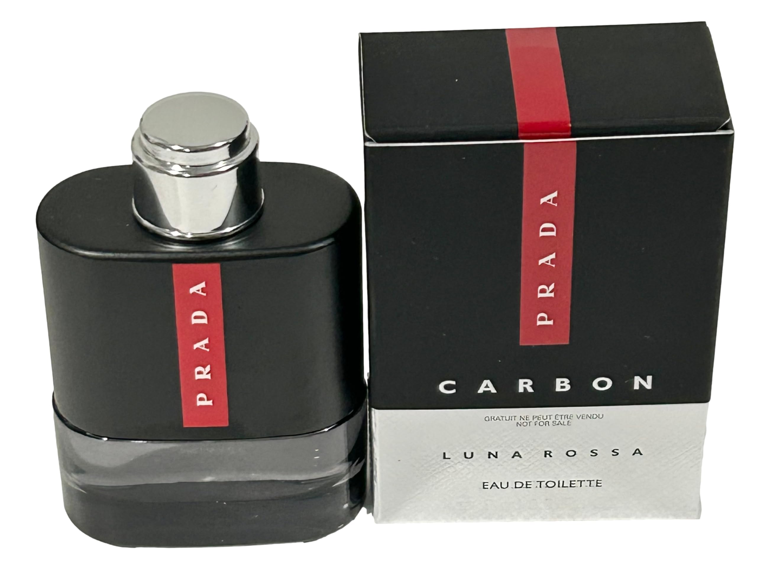 Corazón de lavanda y notas metálicas en Prada Luna Rossa Carbon mini.