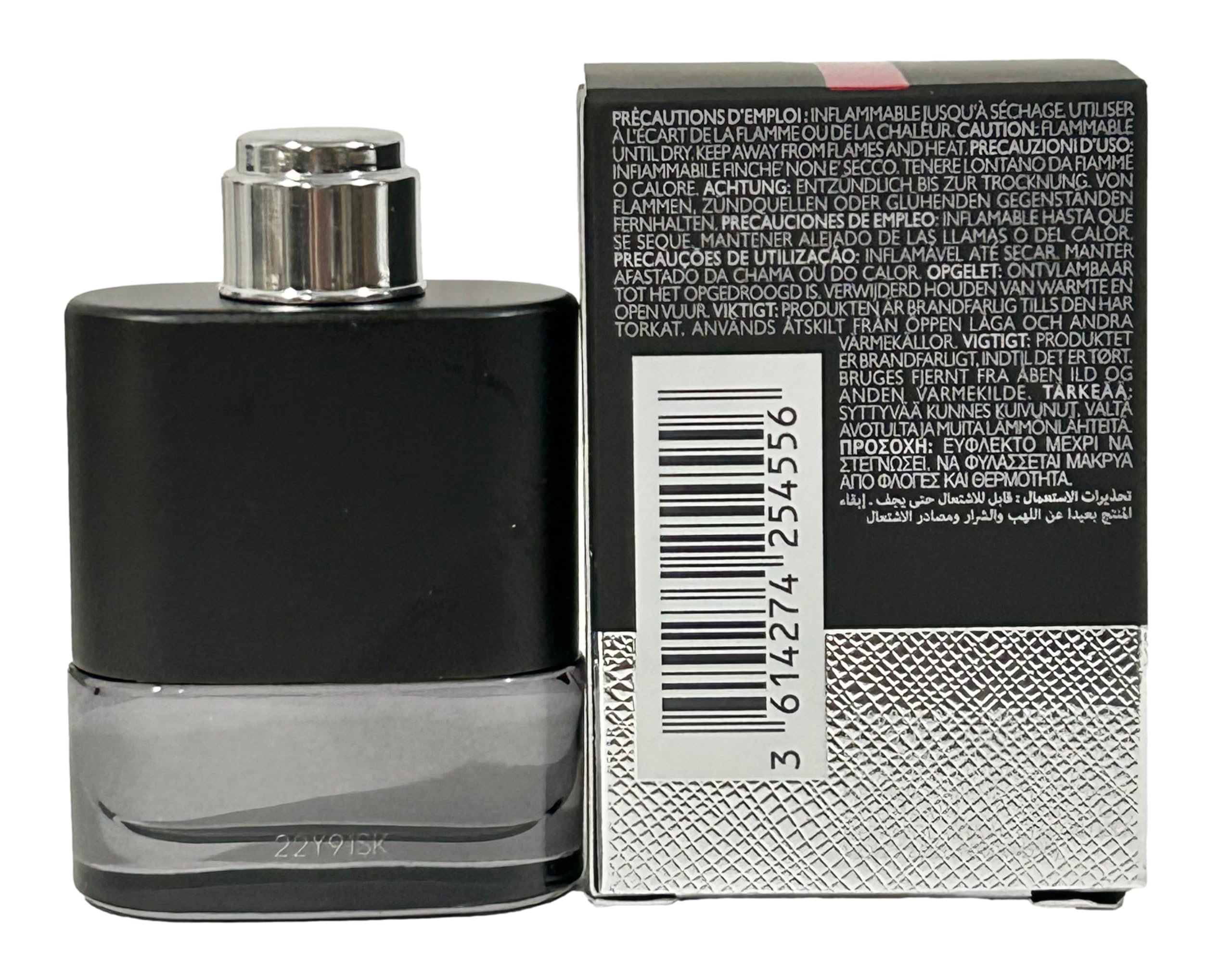 Notas cítricas iniciales en Prada Luna Rossa Carbon mini.
