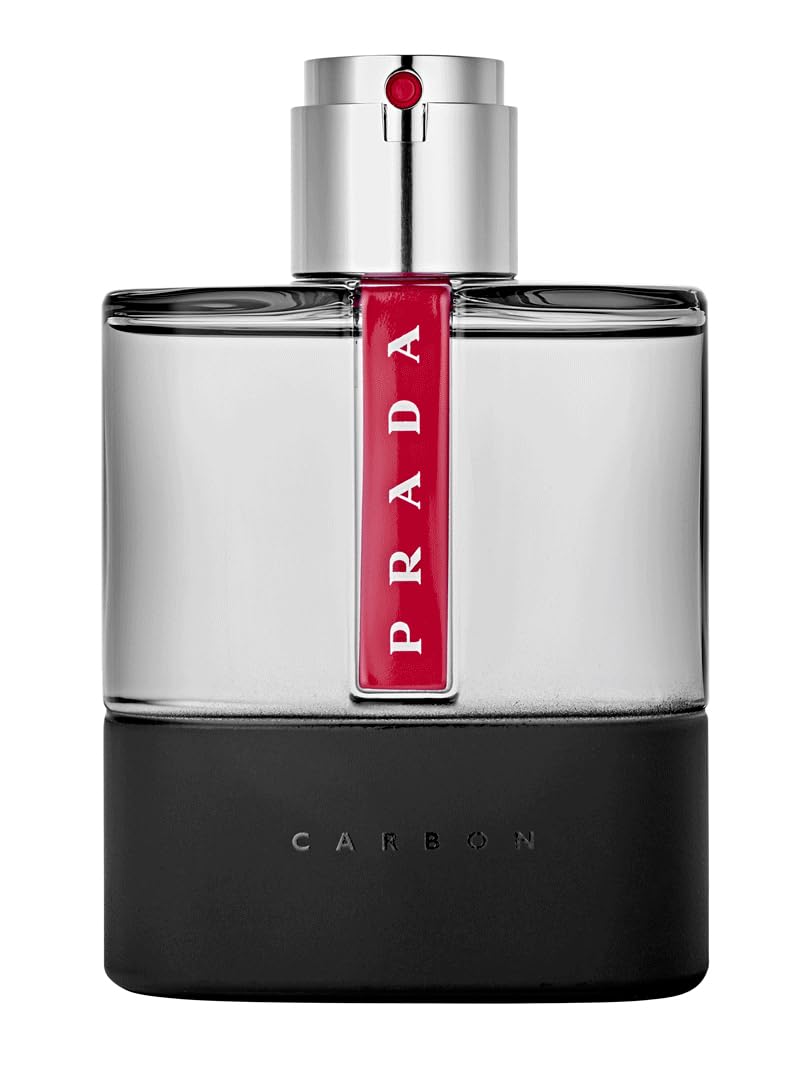 Prada Luna Rossa Carbon, muestra del spray, aplicación fácil y precisa.