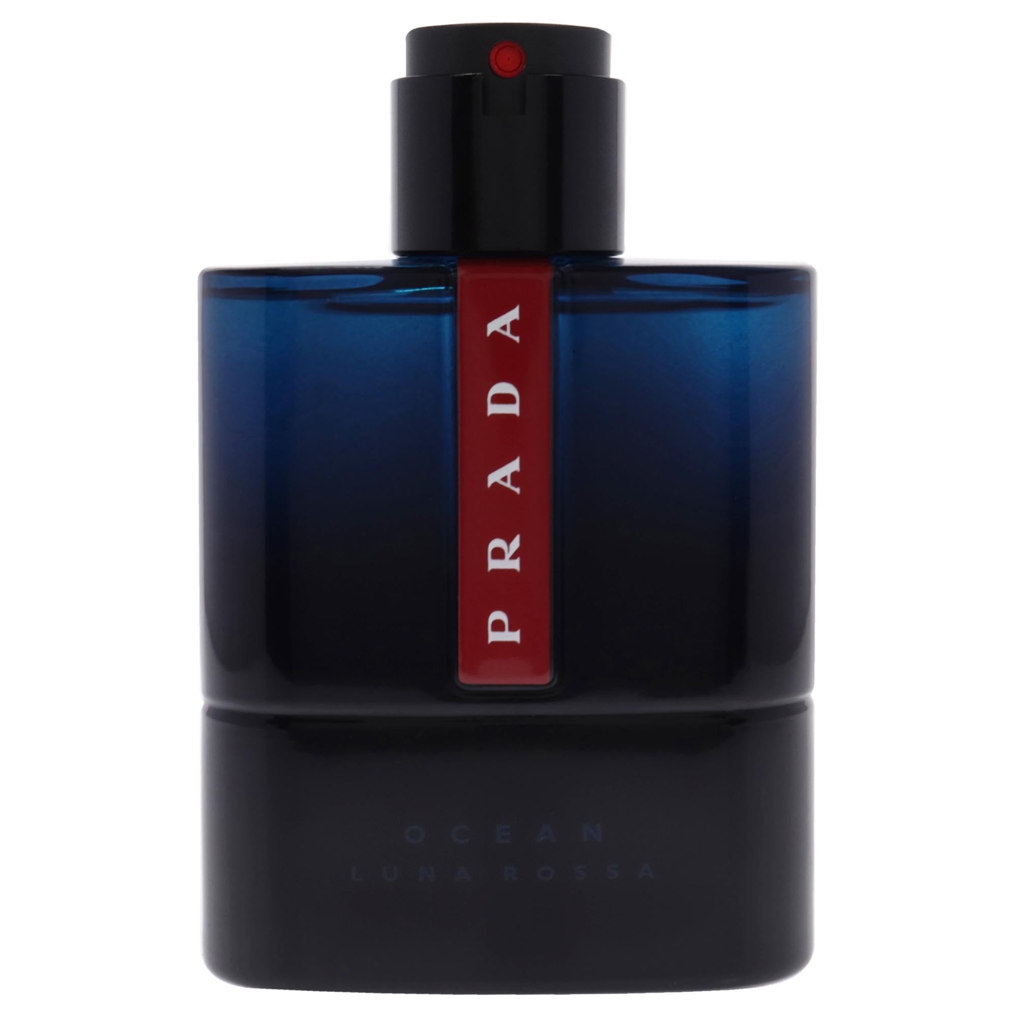 Prada Luna Rossa Ocean, atomizador para rocío uniforme y suave.