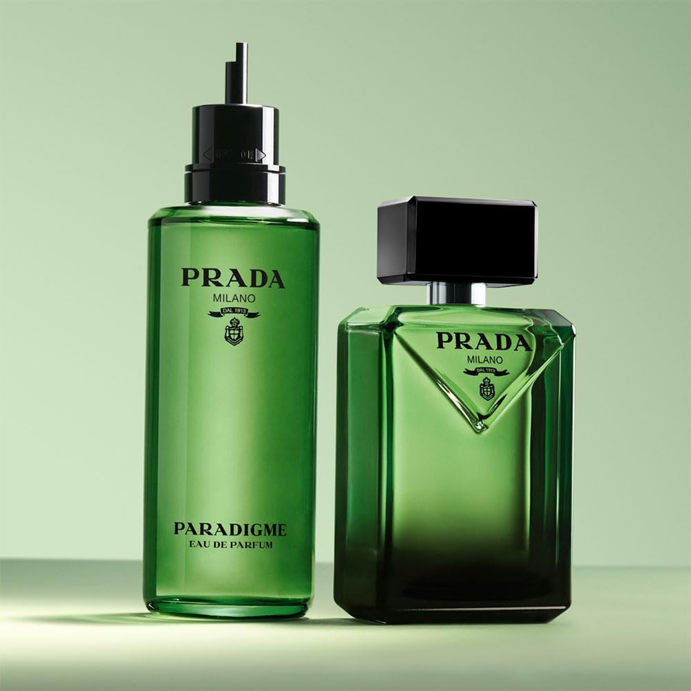 Prada Paradigme: envase refinado, recargable para reducir residuos.