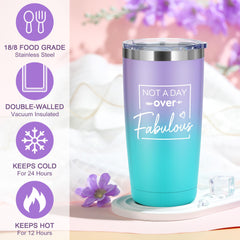 Gobelet isotherme Pradnel 20 oz, maintien la boisson chaude longtemps.