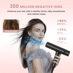 Prastiny control-termico-inteligente permite ajustar temperatura para cabello fino o teñido.