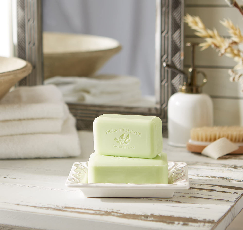 Pre de Provence Linden scent fills bathroom with inviting fragrance