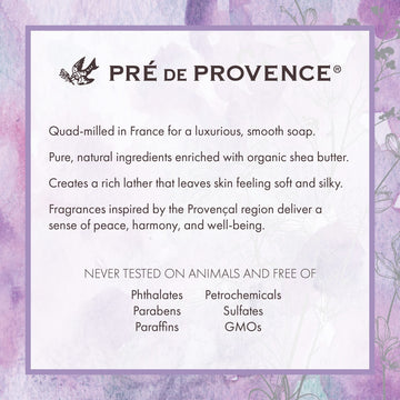 Pre de Provence jabón perfumado para lavabo, llenando el hogar con aroma sutil.