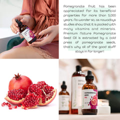Premium Nature aceite de granada para cabello, brillo y nutrición