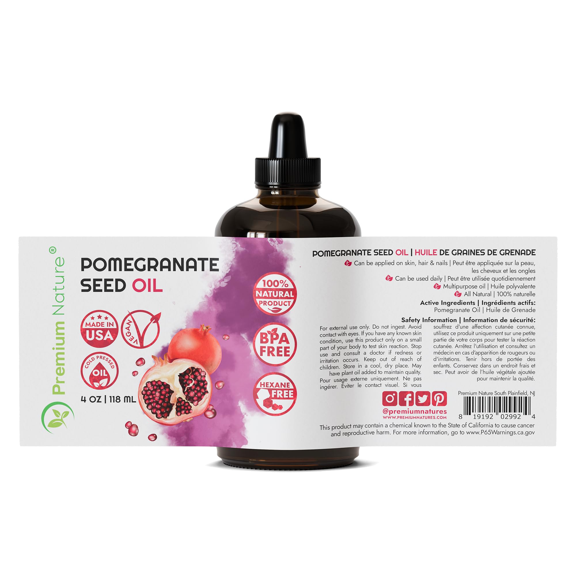 Premium Nature aceite para gua sha, cuidado facial diario