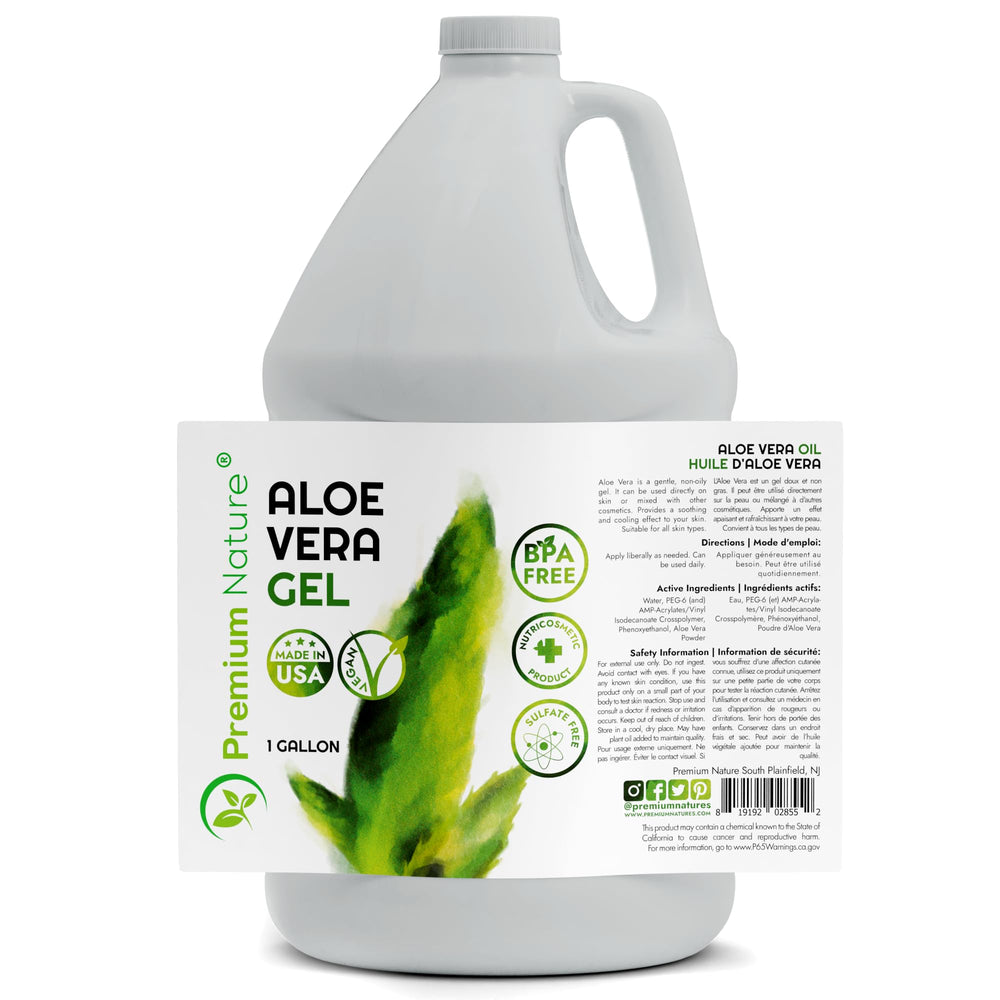 Premium Nature Aloe Vera Puro: absorcion rapida, sin residuo grasoso.