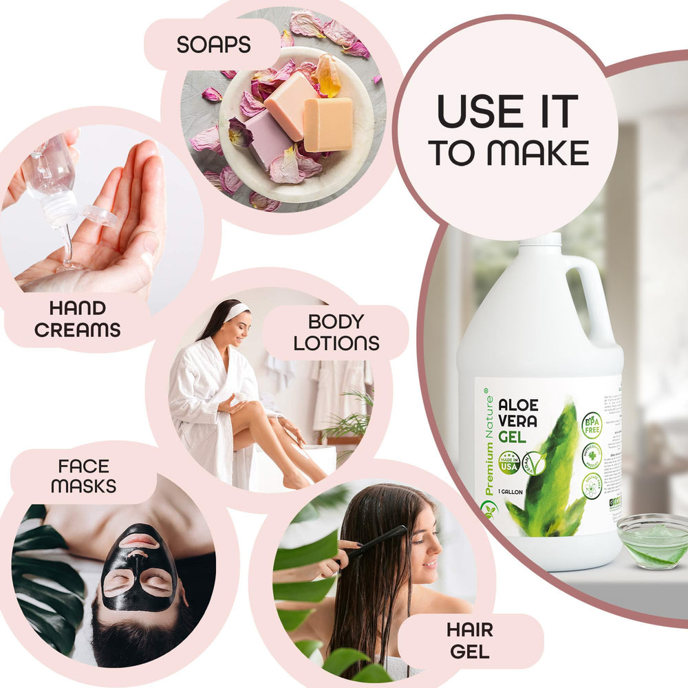 Premium Nature Aloe Vera Puro: alivio suave ante quemaduras de sol.