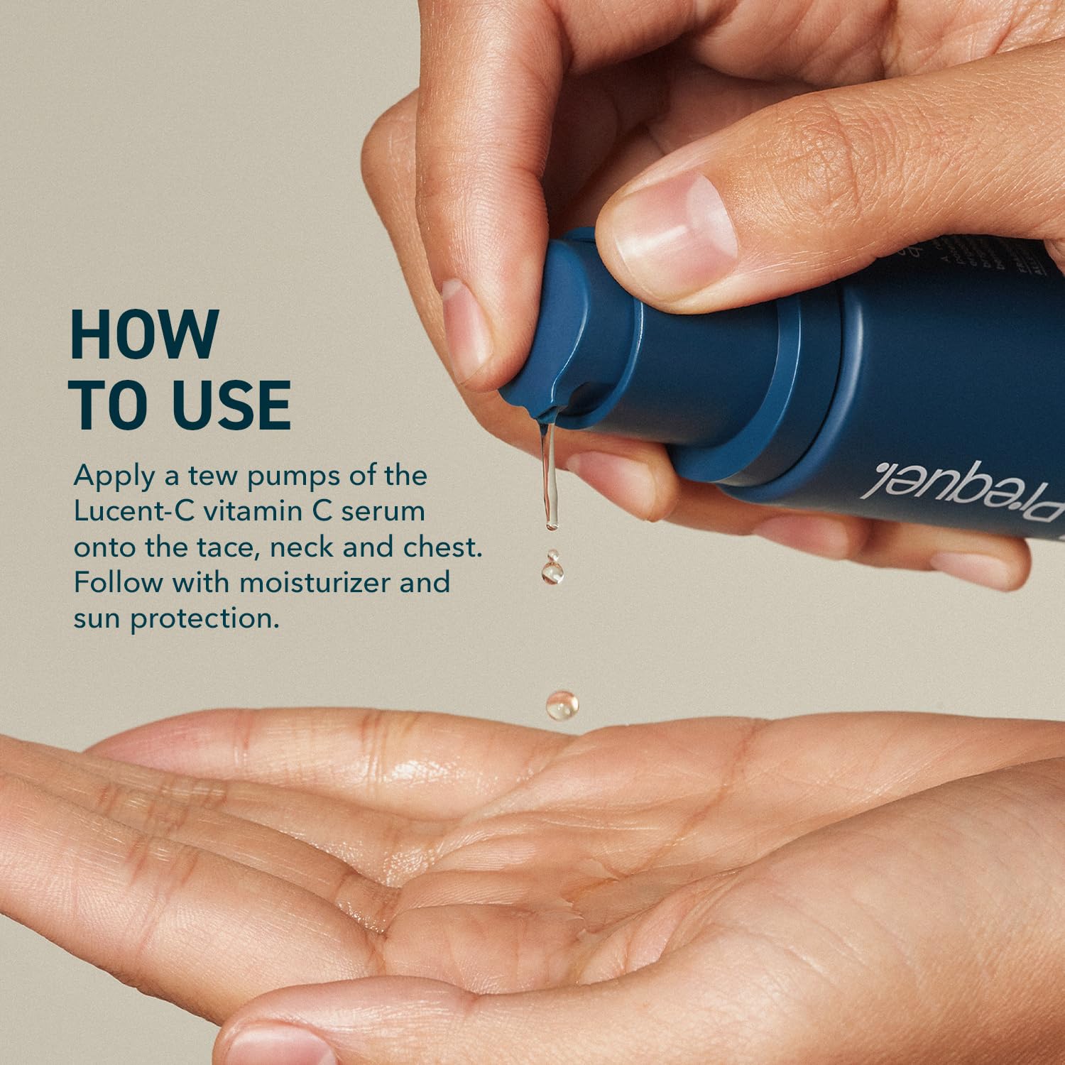 Prequel Skin Lucent-C Serum, brillo natural que mejora la luminosidad.