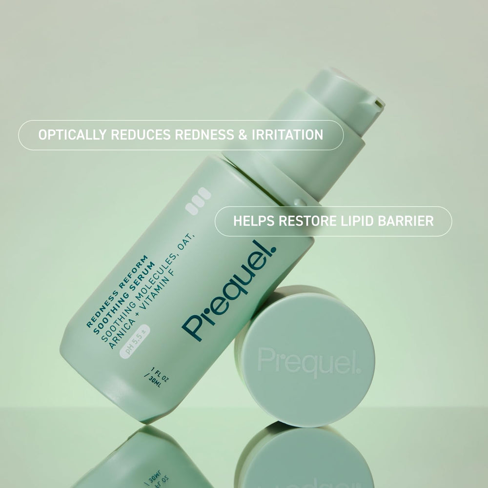 Prequel Skin Redness Reform: fórmula sin fragancia para piel sensible y reactiva.