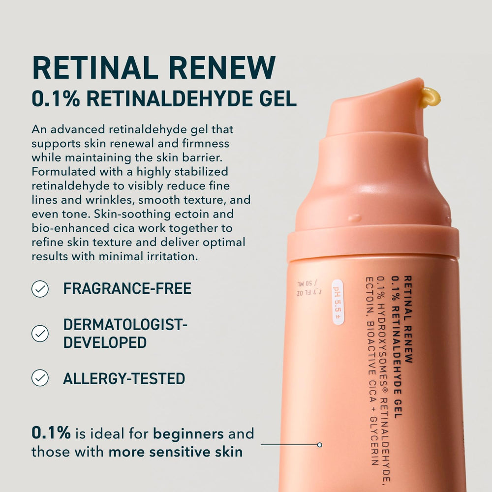 Prequel Skin Retinal Renew texture-gel-souple offrant une peau plus lisse après usage.
