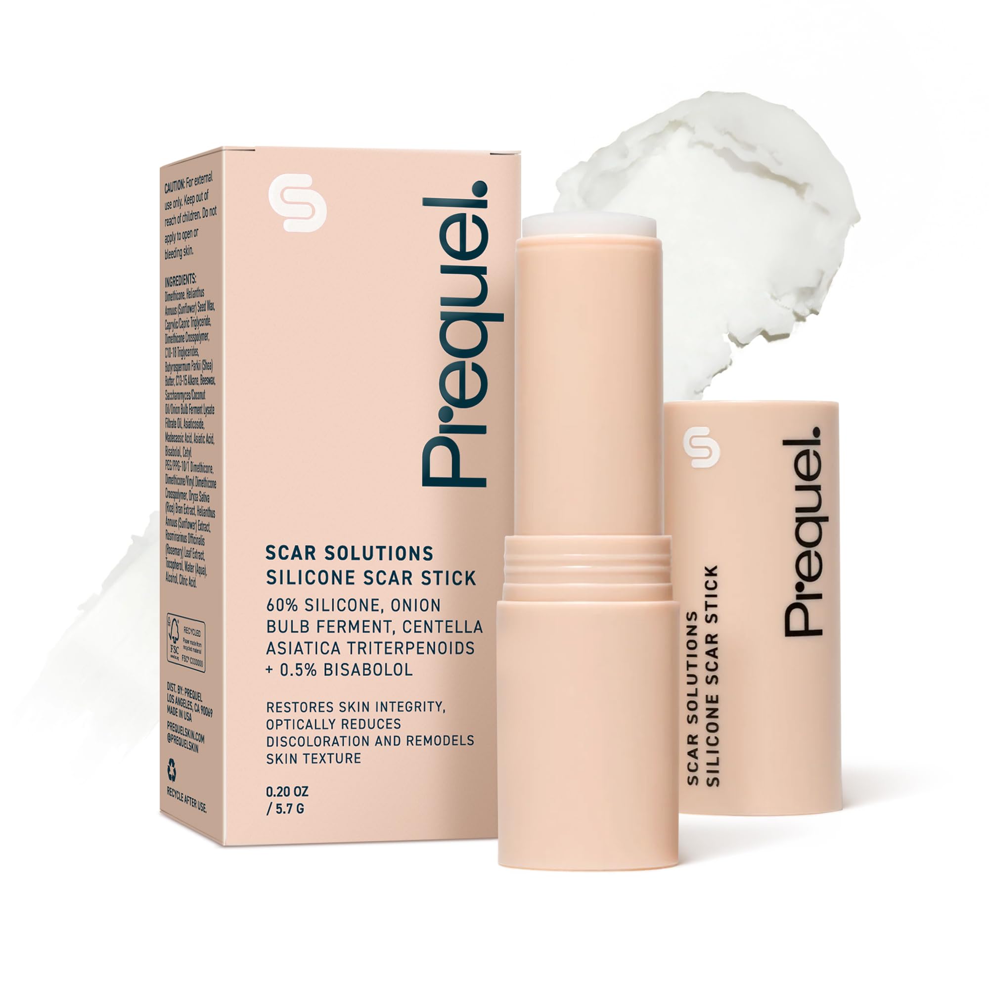 Prequel Skin Scar Solutions: aplicación precisa para zonas afectadas, mantiene hidratación y barrera protectora.