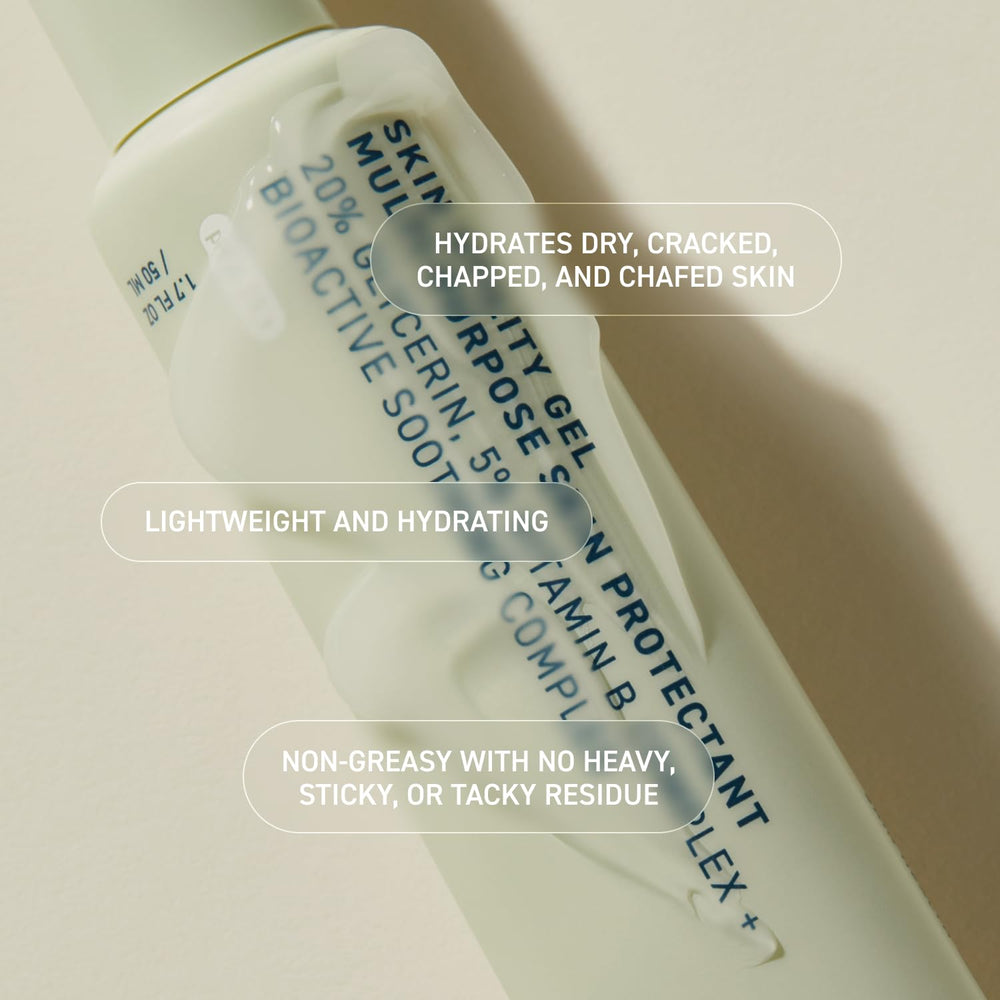 Prequel Skin Utility Gel, uso en manos para aliviar la sequedad.