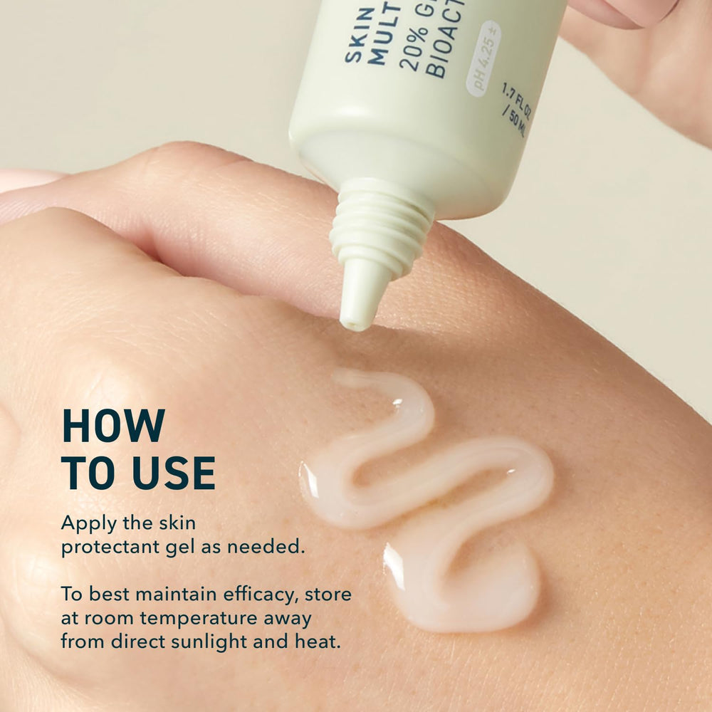 Prequel Skin Utility Gel, complejo bioactivo Naringenin calma irritaciones superficiales.