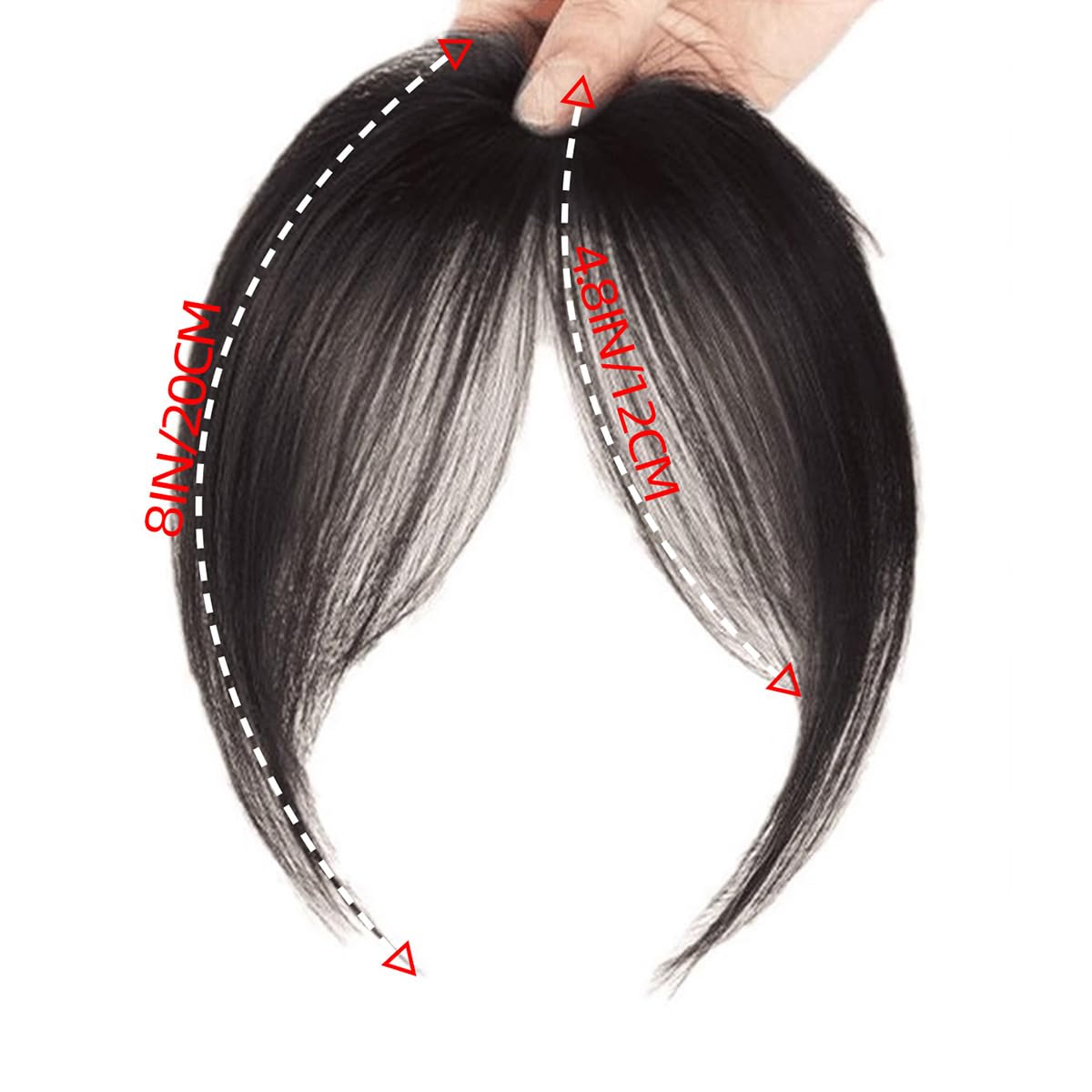 pretelytiti flequillo con pinzas cómodo para fiestas, bodas y estilos modernos.
